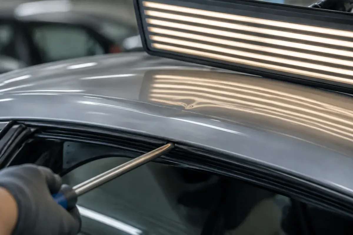 Paintless Dent Repair at West Hills Complete Car Care, Huntington Station, NY